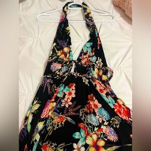 ILLA ILLA Anthropologie Backless Dress